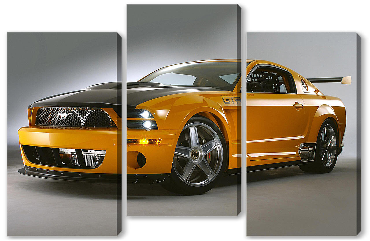 Модульная картина - Mustang-25