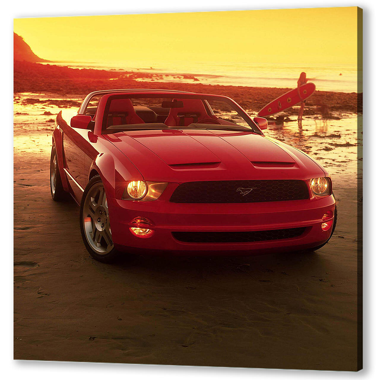 Картина маслом - Mustang-28