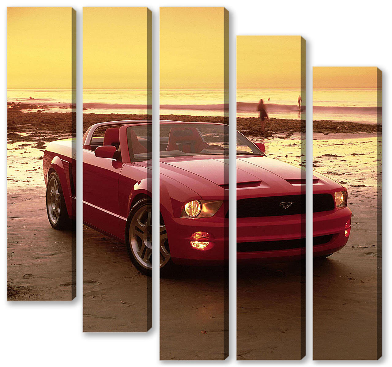 Модульная картина - Mustang-29