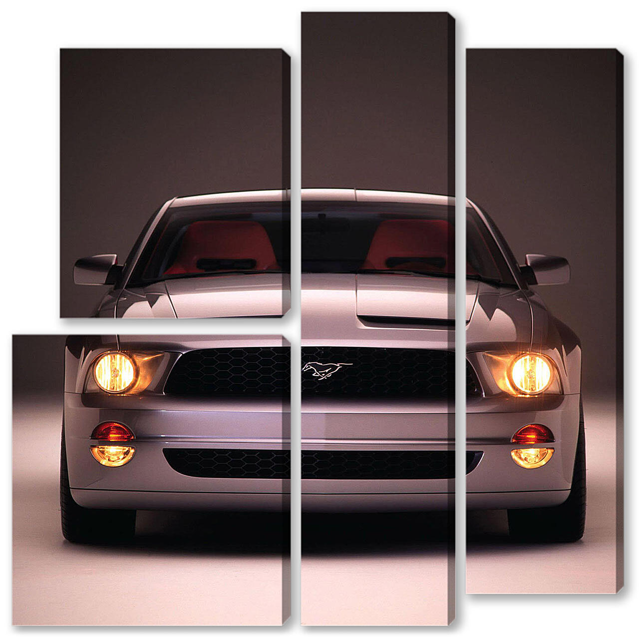 Модульная картина - Mustang-30