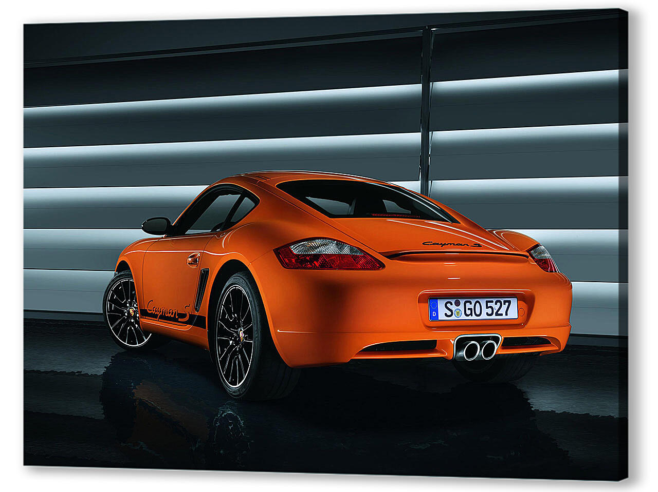 Постер (плакат) - Porsche-16