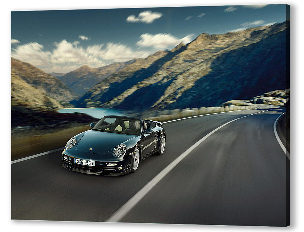 Постер (плакат) - Porsche-155