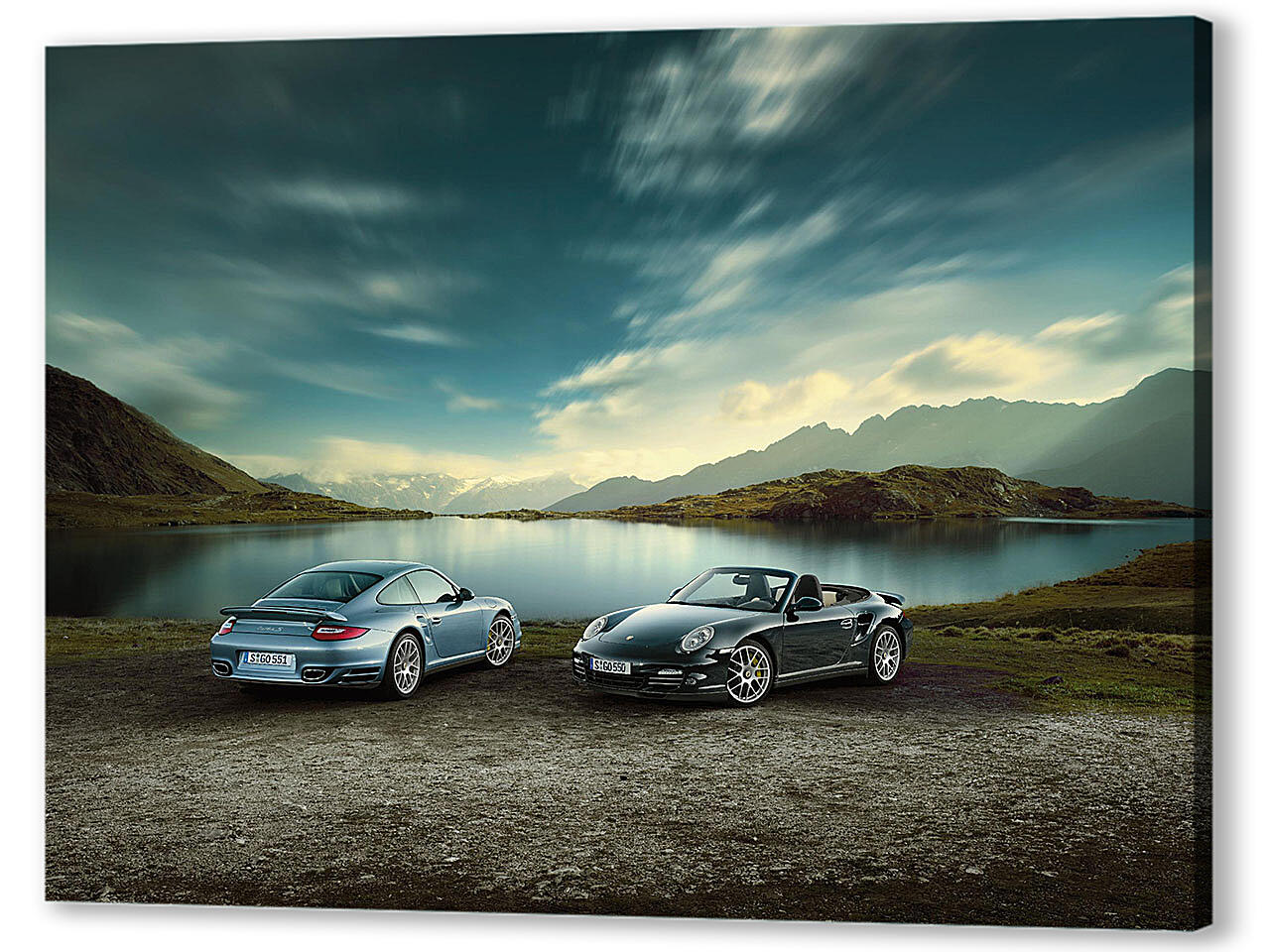 Постер (плакат) - Porsche-157