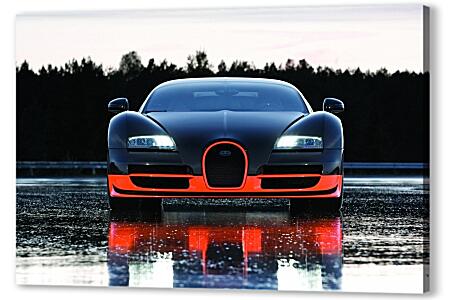 Картина маслом - Бугатти Вейрон (Bugatti Veyron)