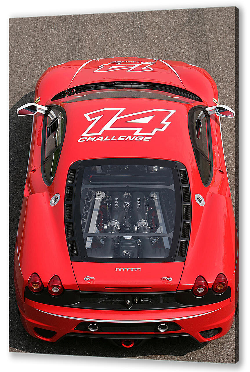 Картина маслом - Феррари (Ferrari)-64