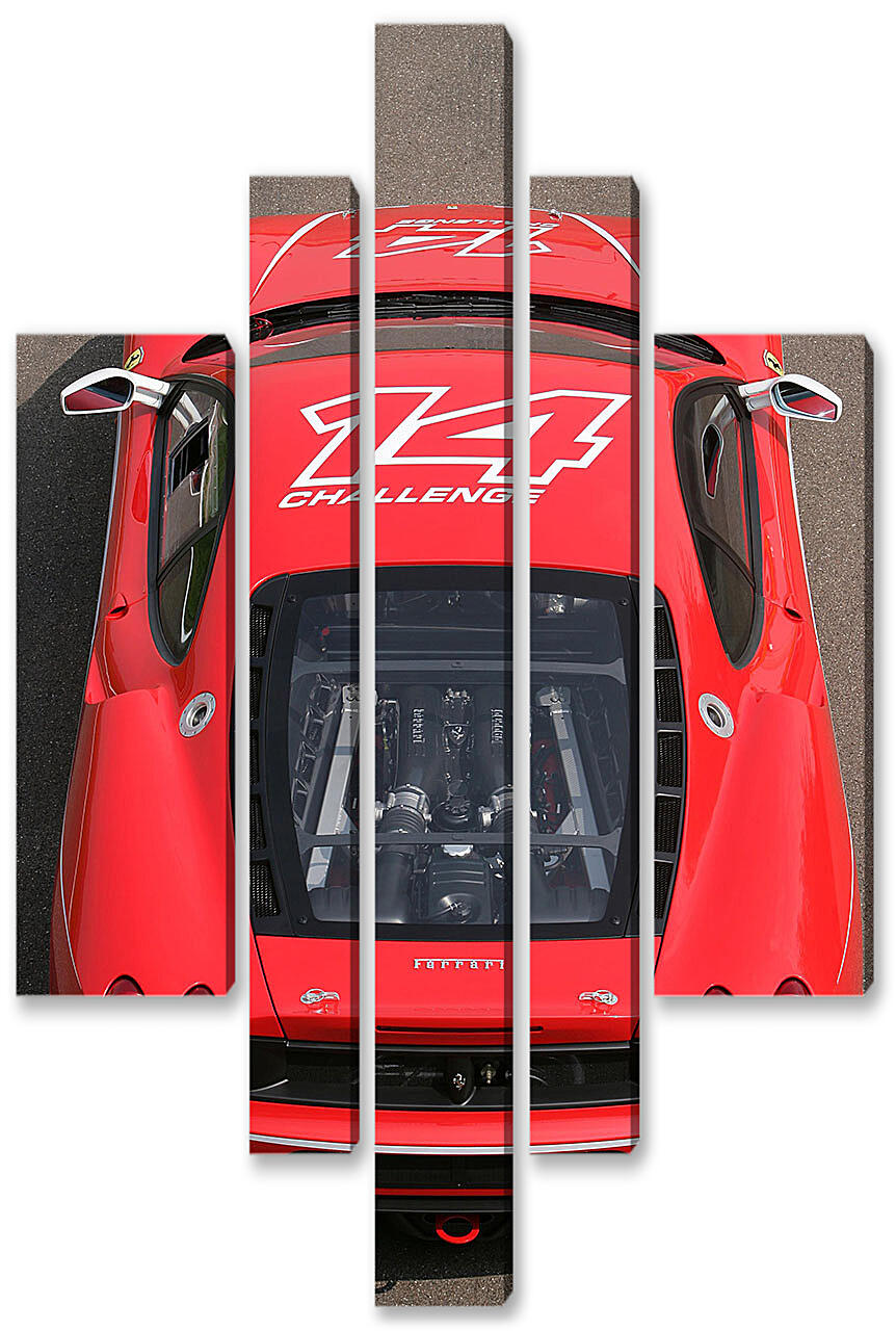 Модульная картина - Феррари (Ferrari)-64