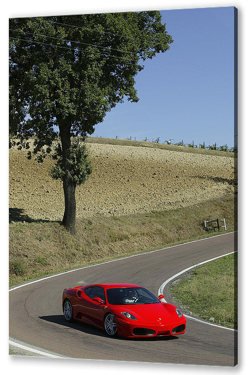 Картина маслом - Феррари (Ferrari)-73