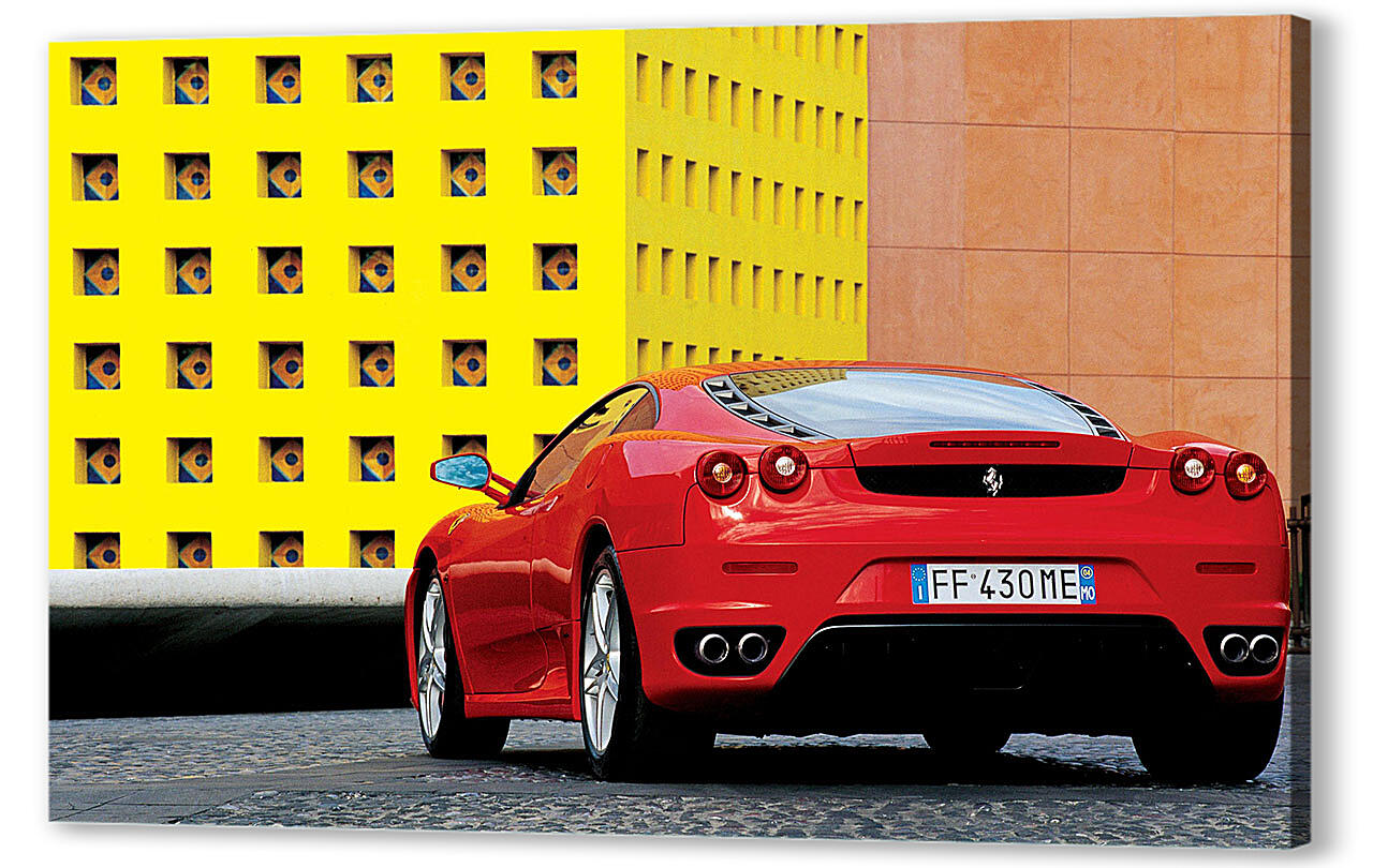Картина маслом - Феррари (Ferrari)-76