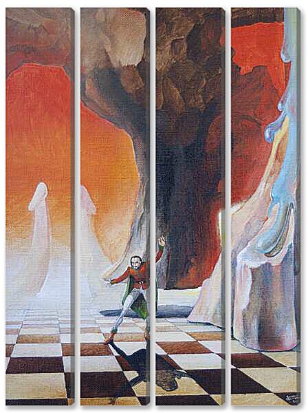 Модульная картина - Добро пожаловать!