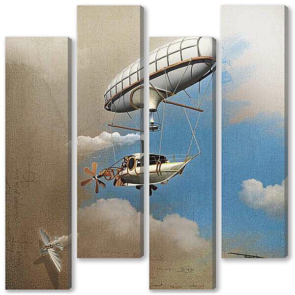 Модульная картина - Вперёд и выше