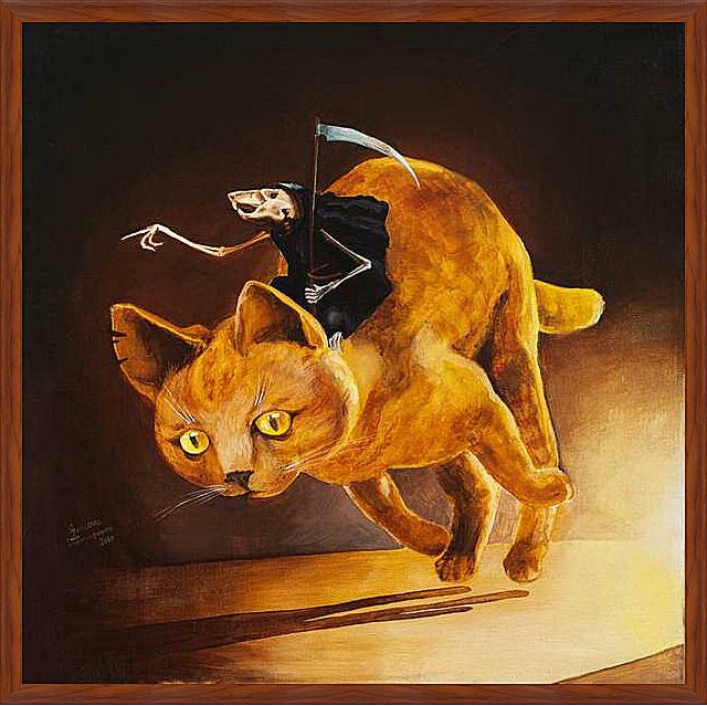 Картина - Триумфальный въезд мышиной Смерти в амбар