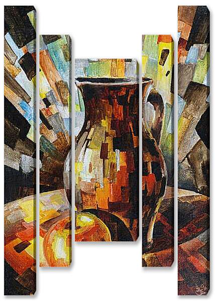 Модульная картина - Взорванный натюрморт