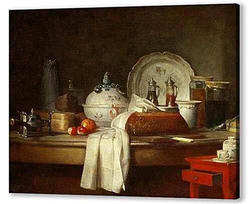 Картина маслом - Кухонный стол
