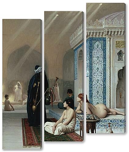 Модульная картина - Pool in a Harem
