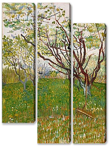 Модульная картина - The Flowering Orchard
