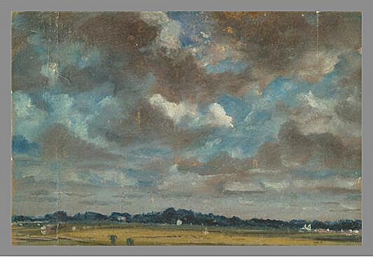 Картина - Extensive Landscape with GreyClouds
