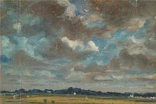 Картина - Extensive Landscape with GreyClouds
