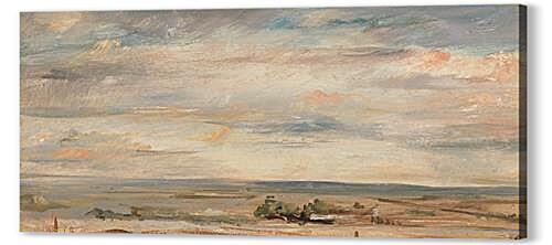 Картина маслом - Cloud Study, Early Morning, Looking East from Hampstead
