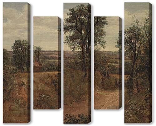Модульная картина - Lane near Dedham
