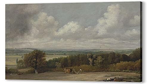Ploughing Scene in Suffolk
