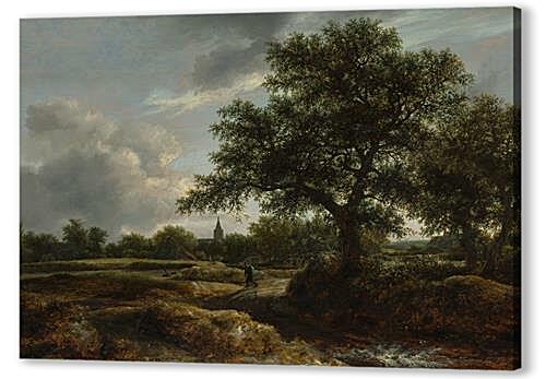 Landscape with a Village in the Distance
