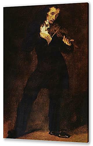 Постер (плакат) - Portrait Of Paganini
