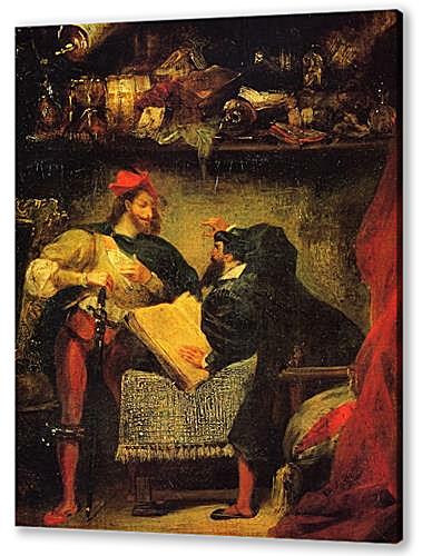 Картина маслом - Faust & Mephistopheles
