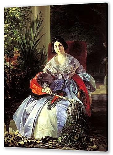 Постер (плакат) - Портрет светлейшей княгини Елизаветы Павловны Салтыковой