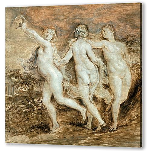 Картина маслом - The Three Graces	
