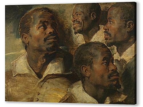 Картина маслом - Four Studies of a Head of a Moor	
