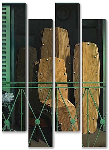 Модульная картина - Перспектива II, балкон Мане
