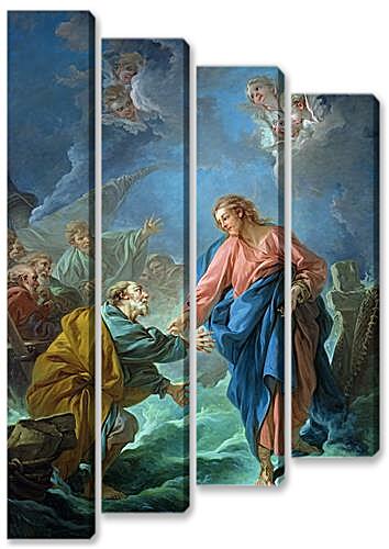 Модульная картина - Saint Peter Attempts to Walk on Water
