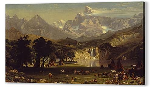 Картина маслом - The Rocky Mountains, Landers Peak
