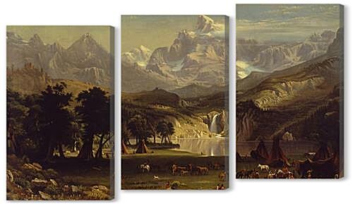Модульная картина - The Rocky Mountains, Landers Peak
