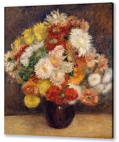 Постер (плакат) - Bouquet of Chrysanthemums

