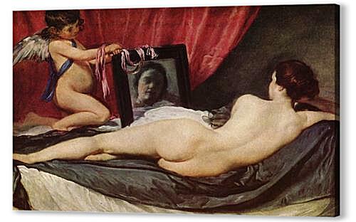 Картина маслом - Венера с зеркалом	
