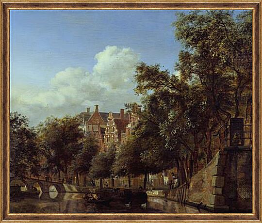 Картина - Amsterdam near Herengracht
