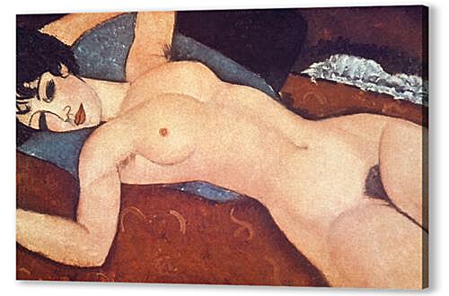 Постер (плакат) - Nude on cushion	
