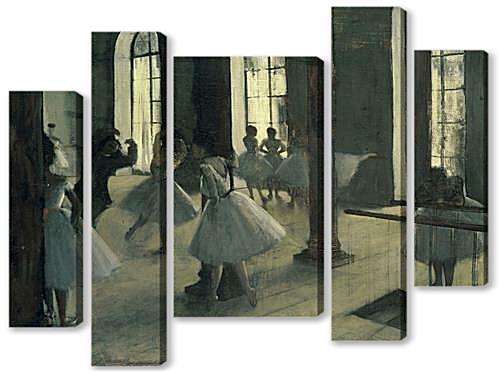 Модульная картина - La Repetition au foyer de la danse	
