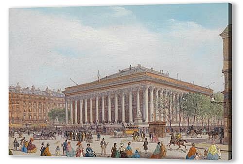 Картина маслом - Paris Bourse
