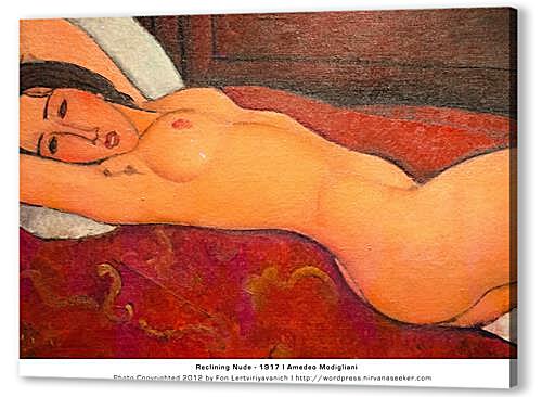 Картина маслом - Reclining Nude	
