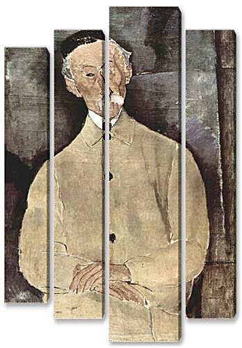 Модульная картина - Portrait of Monsieur Lepoutre	
