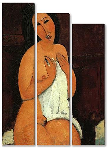 Модульная картина - Seated Nude	
