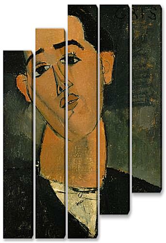 Модульная картина - Portrait of Juan Gris	
