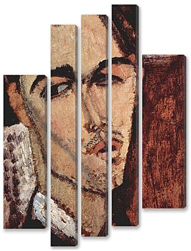 Модульная картина - Portrait of Celso Lagar	

