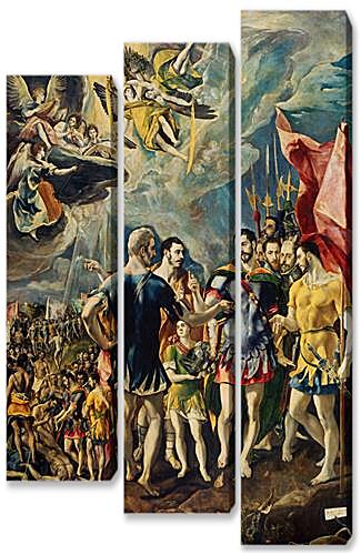 Модульная картина - The martyrdom of Saint Mauritius	
