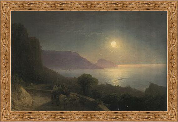 Картина - Вид Крыма в лунную ночь	
