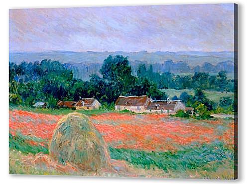 Картина маслом - haystack at giverny