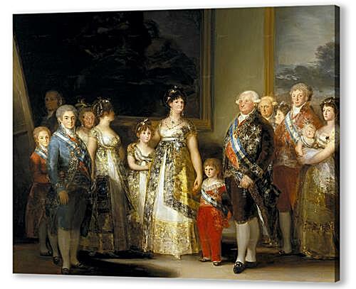 Картина маслом - The Family of Charles IV
