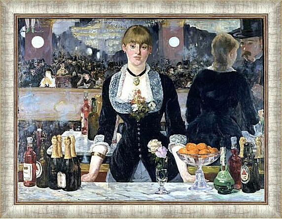 Картина - Bar' Folies Bergere 1881-1882,.
